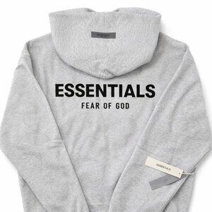 Fear of God Essentials Hoodie Dark Oatmeal – Oversized Pullover NWT